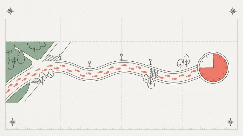 3キロは徒歩何分？約45分・約4,000歩｜30分で歩くなら時速6km